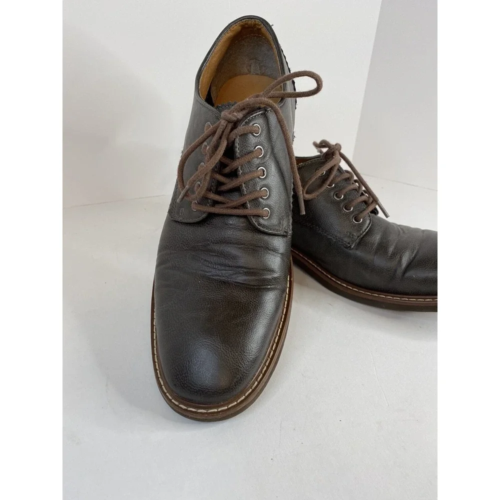 Guess Men Dress Shoes Brown Size 8 Low‎ Top Round Toe Oxford